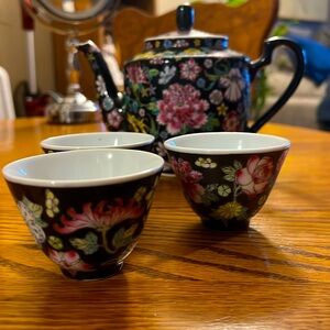 Tea set pot cups